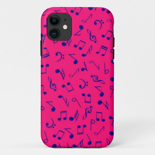 音楽パターン Case-Mate iPhoneケース (裏面)