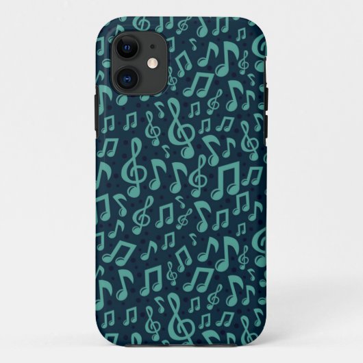 音楽パターン Case-Mate iPhoneケース (裏面)