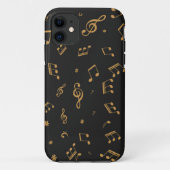 音楽パターン Case-Mate iPhoneケース (裏面)