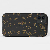 音楽パターン Case-Mate iPhoneケース (裏面(横))