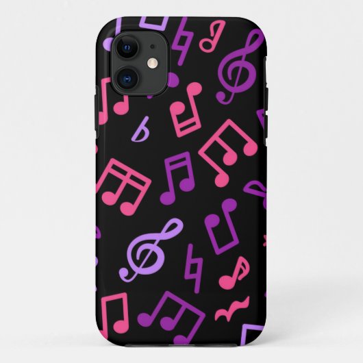 音楽パターン Case-Mate iPhoneケース (裏面)
