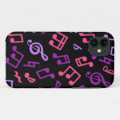 音楽パターン Case-Mate iPhoneケース (裏面(横))