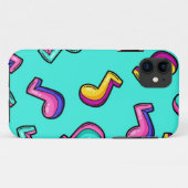 音楽パターン Case-Mate iPhoneケース (裏面(横))