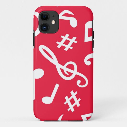 音楽パターン Case-Mate iPhoneケース (裏面)