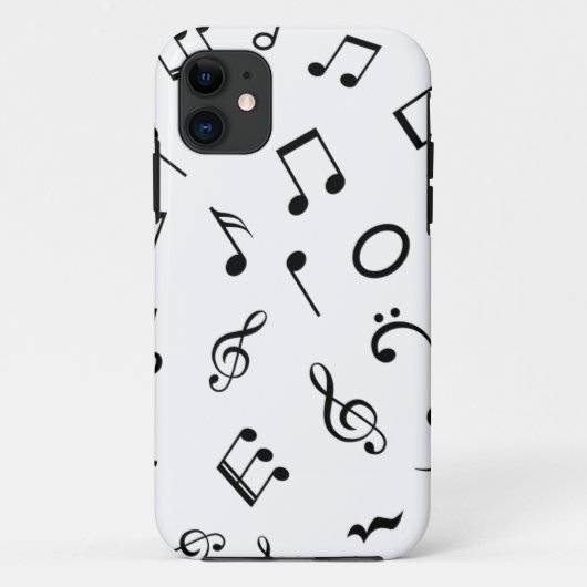 音楽パターン Case-Mate iPhoneケース (裏面)