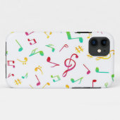 音楽パターン Case-Mate iPhoneケース (裏面(横))