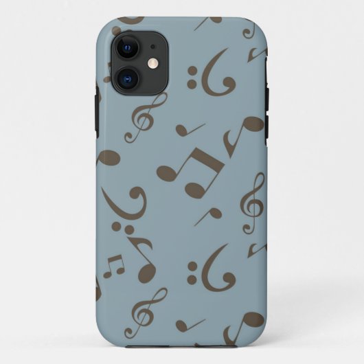 音楽パターン Case-Mate iPhoneケース (裏面)