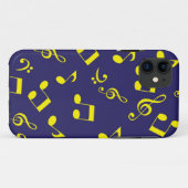 音楽パターン Case-Mate iPhoneケース (裏面(横))