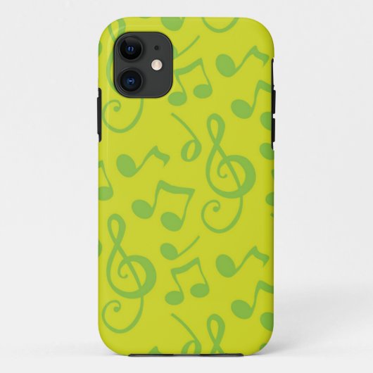 音楽パターン Case-Mate iPhoneケース (裏面)