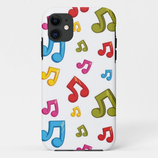 音楽パターン Case-Mate iPhoneケース (裏面)