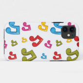 音楽パターン Case-Mate iPhoneケース (裏面(横))