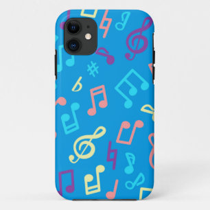 音楽パターン iPhone 11 ケース