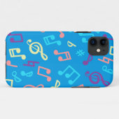 音楽パターン Case-Mate iPhoneケース (裏面(横))