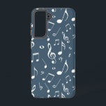 音楽パターン SAMSUNG GALAXY S21ケース<br><div class="desc">音楽を愛する人のために</div>