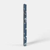 音楽パターン SAMSUNG GALAXYケース (右側面)