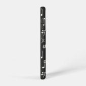 音楽パターン SAMSUNG GALAXYケース (右側面)