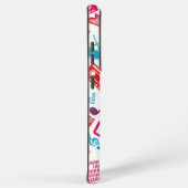 音楽パターン SAMSUNG GALAXYケース (右側面)