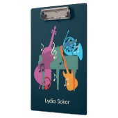 音楽パーソナライズされたをテーマにした クリップボード (左)