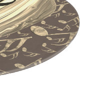 音楽パーソナライズされたノートギターピック カッティングボード (角)