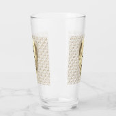 音楽パーソナライズされたノートギターピック タンブラーグラス (左)