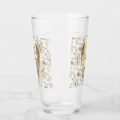 音楽パーソナライズされたノートギターピック タンブラーグラス (左)