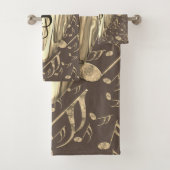 音楽パーソナライズされたノートギターピック バスタオルセット (インサイチュ)