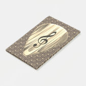 音楽パーソナライズされたノートギターピック ポストイット (アングル)