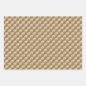 音楽パーソナライズされたノートギターピック ラッピングペーパーシート (正面3)