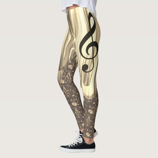 音楽パーソナライズされたノートギターピック レギンス (左)