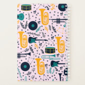 音楽パーソナライズされた先生プランナー プランナー手帳 (裏面)