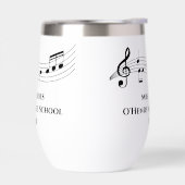 音楽パーソナライズされた先生楽譜 (左面)