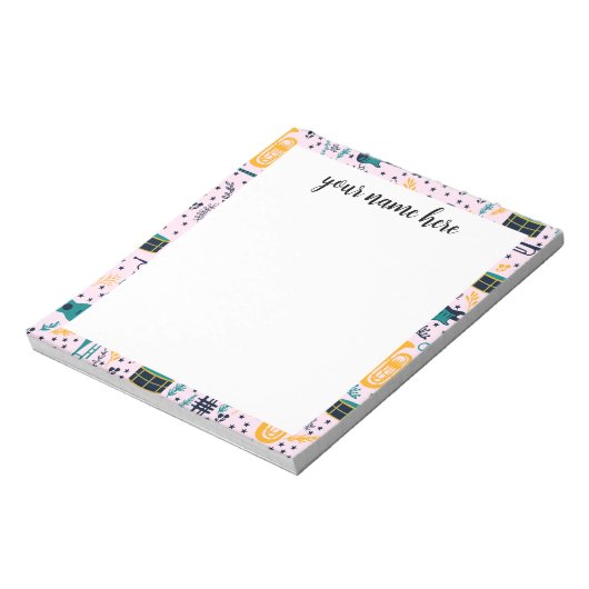 音楽パーソナライズされた楽器メモ帳 ノートパッド (回転)