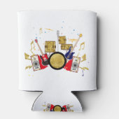 音楽パーティーギタードラムセットミュージカル 缶クーラー (裏面)