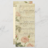 音楽ビクトリアンバラ結婚式 プログラム (正面/裏面)