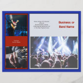 音楽ビジネス多くの写真サンプルカタログ チラシ (正面)