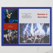 音楽ビジネス多くの写真サンプルカタログ チラシ (正面)