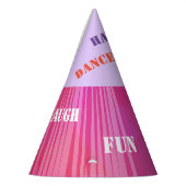 音楽ビートレッドパーティーハット パーティーハット (左)