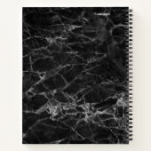 音楽ピアノをテーマにしたスパイラルノートブックピアニスト ノートブック (裏面)