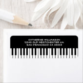 音楽ピアノキーボード鍵名前をカスタムするまたは会社 ラベル (インサイチュ)