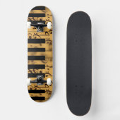 音楽ピアノ鍵ノートの先生の運命の楽器 スケートボード (正面)