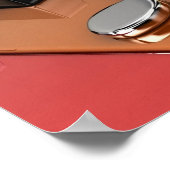 音楽ピアノ ポスター (角)