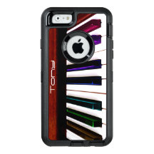 音楽ピカラフルアノ鍵オッターボックスiPhoneケース
