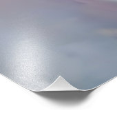 音楽ピンクとブルーby O'Keefe フォトプリント (角)