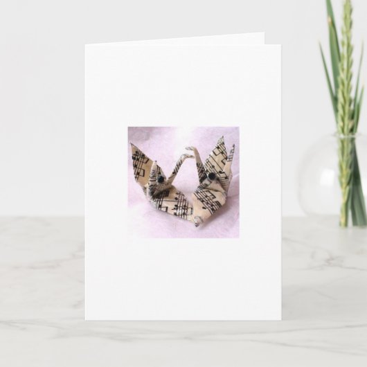 音楽ピースクレーン シーズンカード (正面)