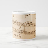 音楽ファンのための素晴らしいマグカップ ジャンボコーヒーマグカップ (正面)
