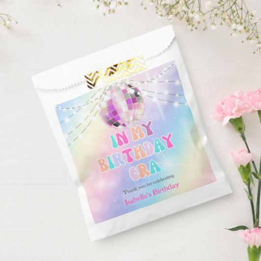 音楽ファンインマイ誕生日時代誕生日好意バッグ フェイバーバッグ (封をした状態)