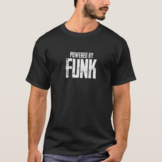音楽ファンク Tシャツ (正面)