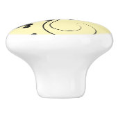 音楽ファンシーノート黄 セラミックノブ (側面)