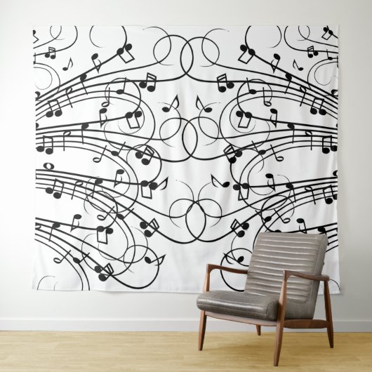 音楽ファンシーノート タペストリー (インサイチュ(横))