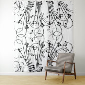 音楽ファンシーノート タペストリー (インサイチュ)